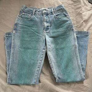 L. A. Blues high rise hand-bedazzled jeans size 6